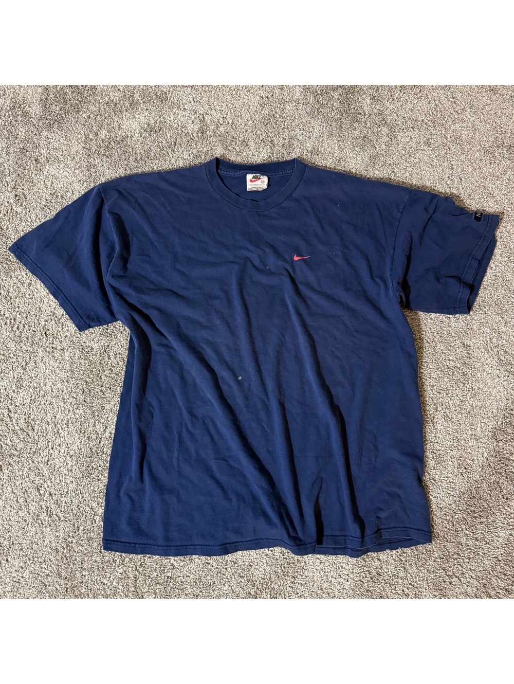 Vintage Nike Navy Blue T-Shirt XXL Made in USA